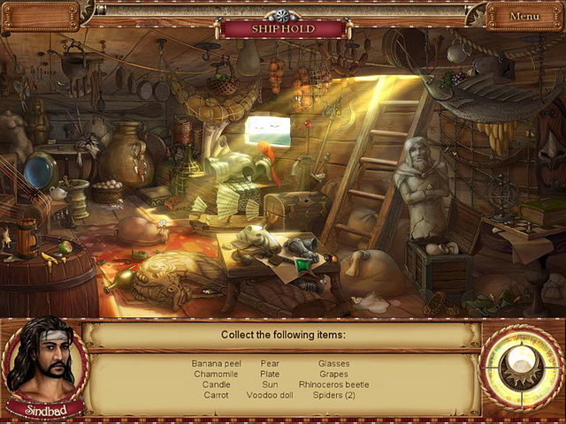 1001 Nights: The Adventures Of Sindbad game screenshot - 1