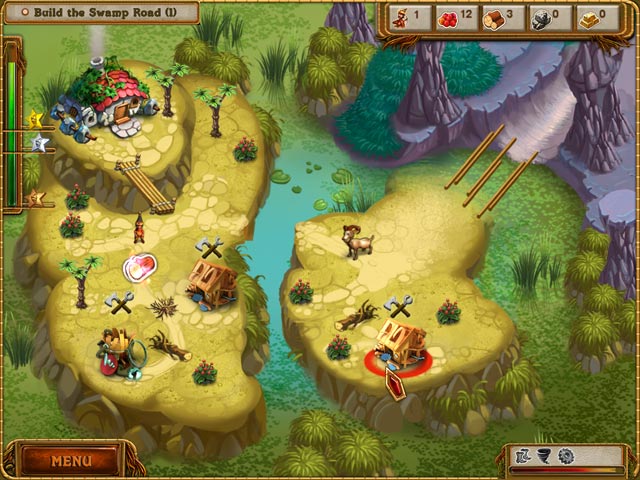 A Gnome's Home: The Great Crystal Crusade game screenshot - 1