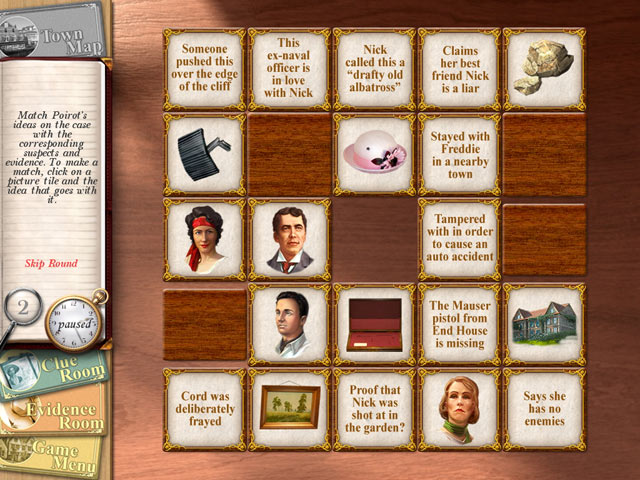 Agatha Christie: Peril at End House game screenshot - 2