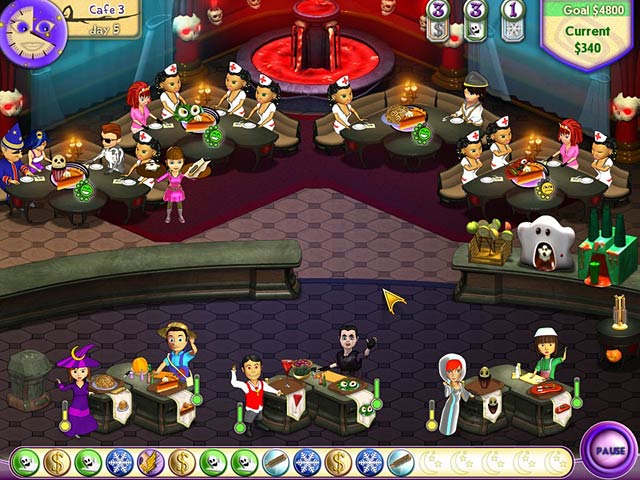 Amelie's Cafe: Halloween game screenshot - 3