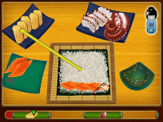 Asami's Sushi Shop game screenshot - 2