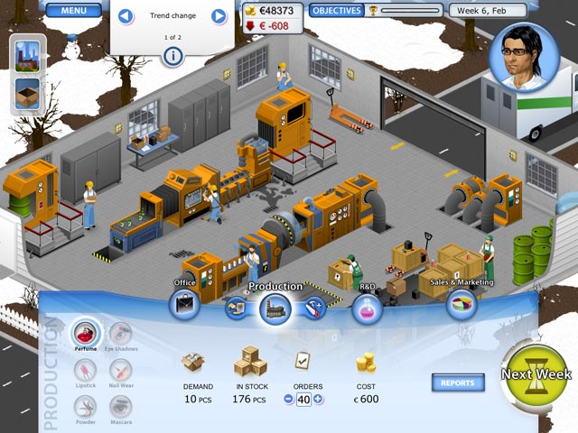 Beauty Factory game screenshot - 3