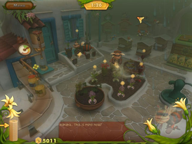 Bee Garden: The Lost Queen game screenshot - 3