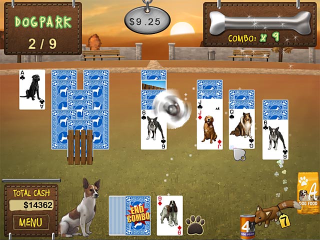 Best in Show Solitaire game screenshot - 3