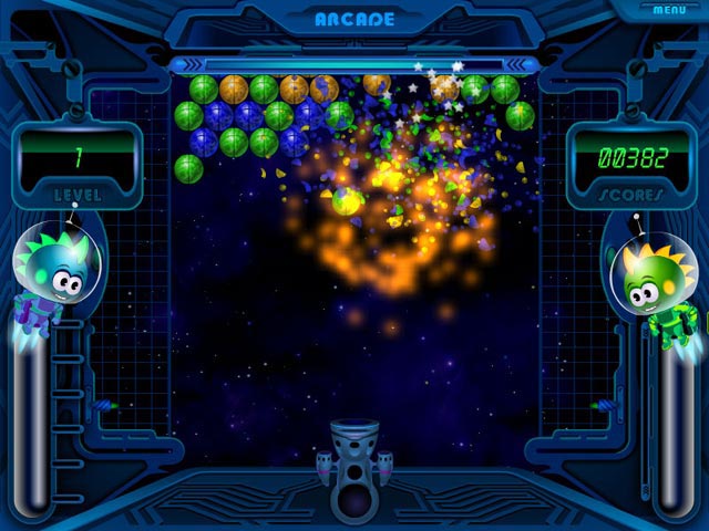 Bubble Odysssey game screenshot - 1