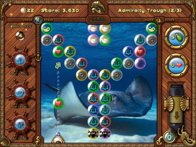 Bubblenauts: The Hunt for Jolly Roger's Treasure game screenshot - 1