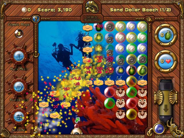 Bubblenauts: The Hunt for Jolly Roger's Treasure game screenshot - 2
