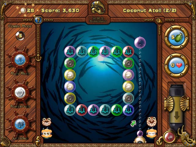 Bubblenauts: The Hunt for Jolly Roger's Treasure game screenshot - 3