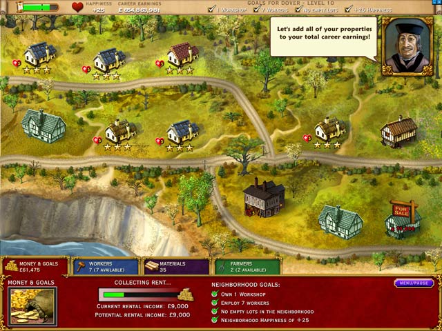 Build-a-Lot: The Elizabethan Era game screenshot - 2