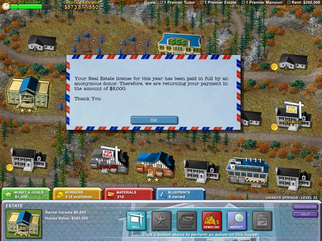 Build-a-lot game screenshot - 2