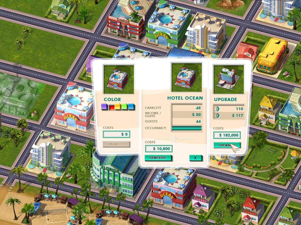 Build It! Miami Beach Resort game screenshot - 3