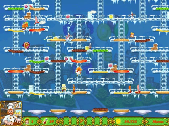 BurgerTime Deluxe game screenshot - 3