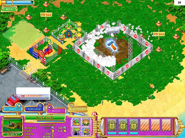 Carnival Mania game screenshot - 1