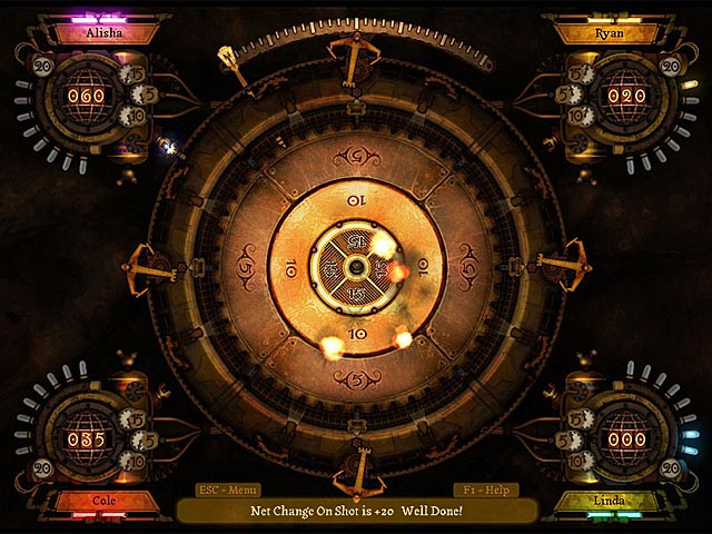 Clockwork Crokinole game screenshot - 3