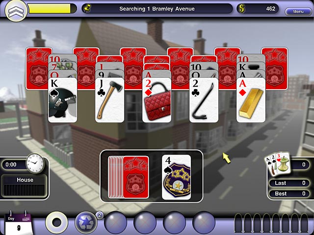 Crime Solitaire game screenshot - 3