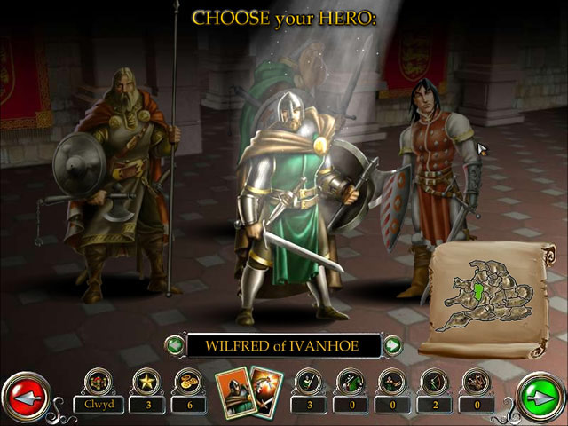 Defender of the Crown: Heroes Live Forever game screenshot - 2