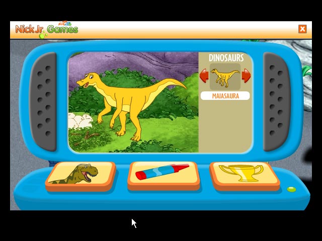 Diego`s Dinosaur Adventure game screenshot - 2