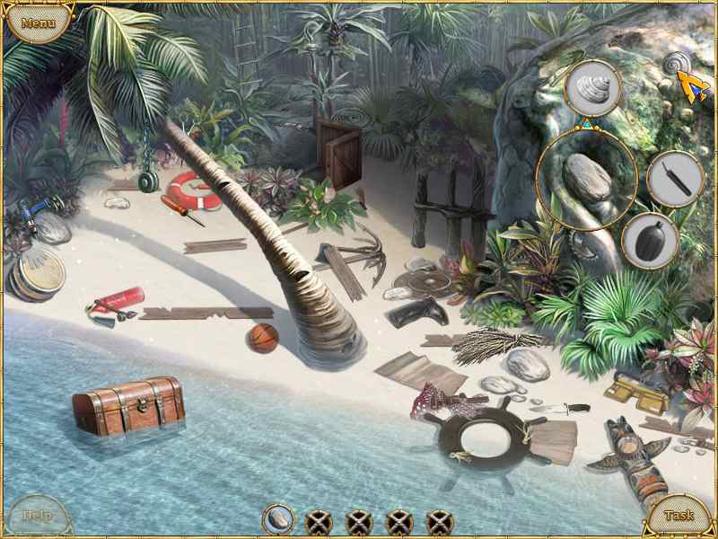 Escape From The Lost Island game screenshot - 1