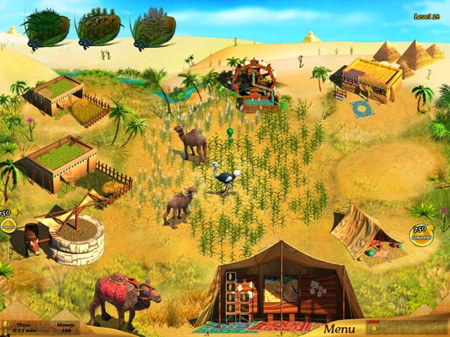 Farm Girl at the Nile game screenshot - 1