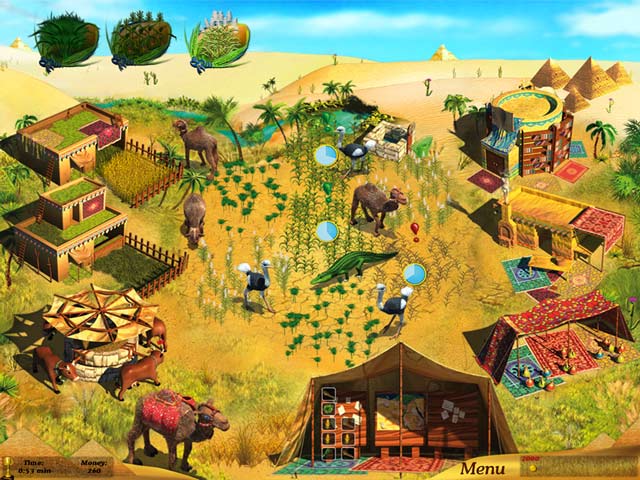 Farm Girl at the Nile game screenshot - 2