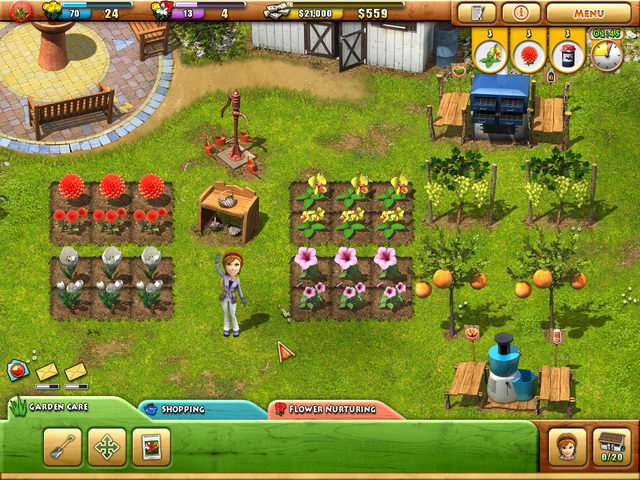 Fiona Finch and the Finest Flowers game screenshot - 1