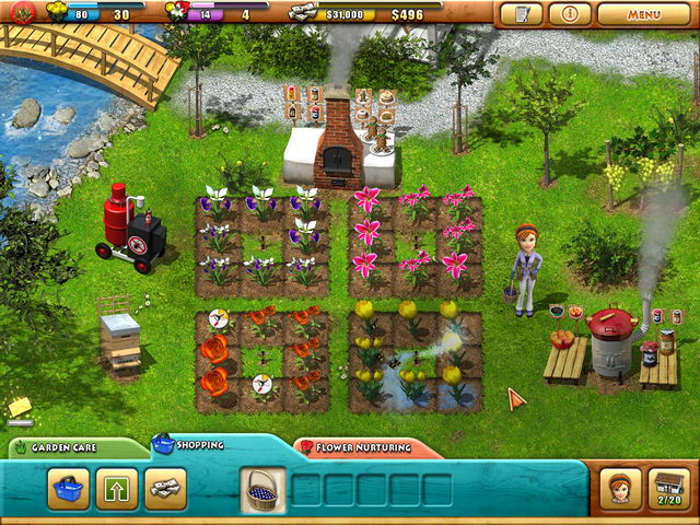 Fiona Finch and the Finest Flowers game screenshot - 2