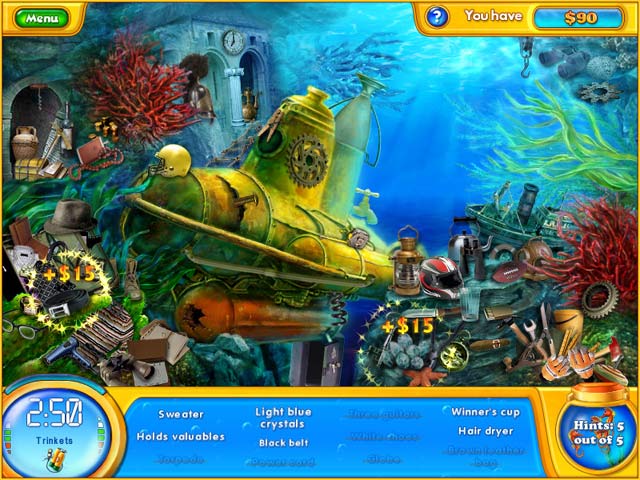 Fishdom H2O: Hidden Odyssey game screenshot - 1