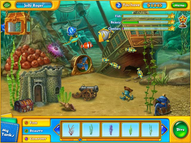Fishdom H2O: Hidden Odyssey game screenshot - 2