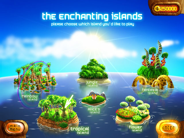 Fruit Lockers 2 - The Enchanting Islands game screenshot - 1