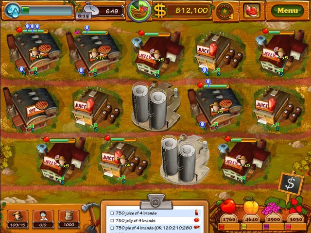 Fruits Inc. game screenshot - 2