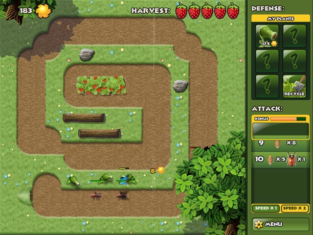 Garden Panic game screenshot - 1