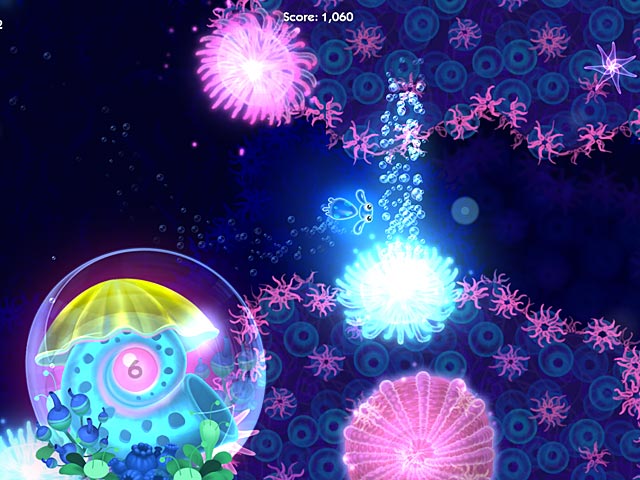 Glow Fish game screenshot - 1