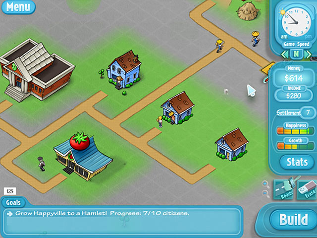 HappyVille: Quest for Utopia game screenshot - 2