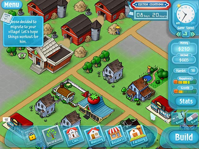 HappyVille: Quest for Utopia game screenshot - 3