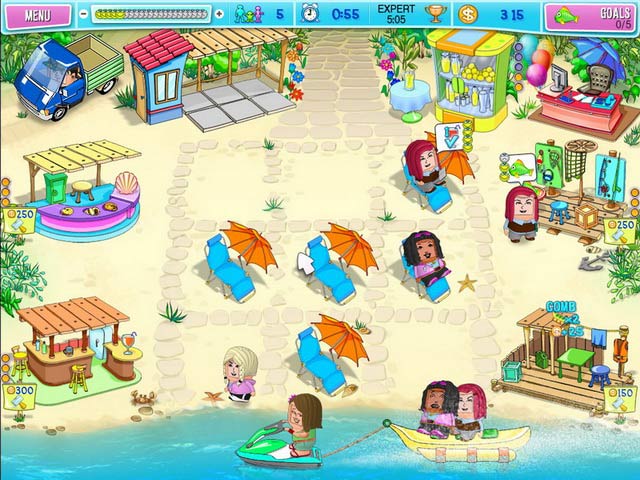 Huru Beach Party game screenshot - 1
