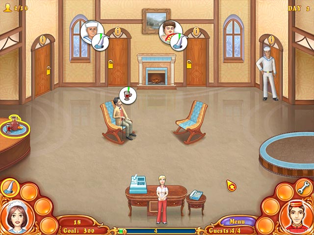 Jane's Hotel Mania game screenshot - 1