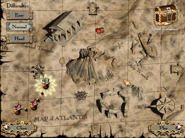 Jewel Of Atlantis game screenshot - 2