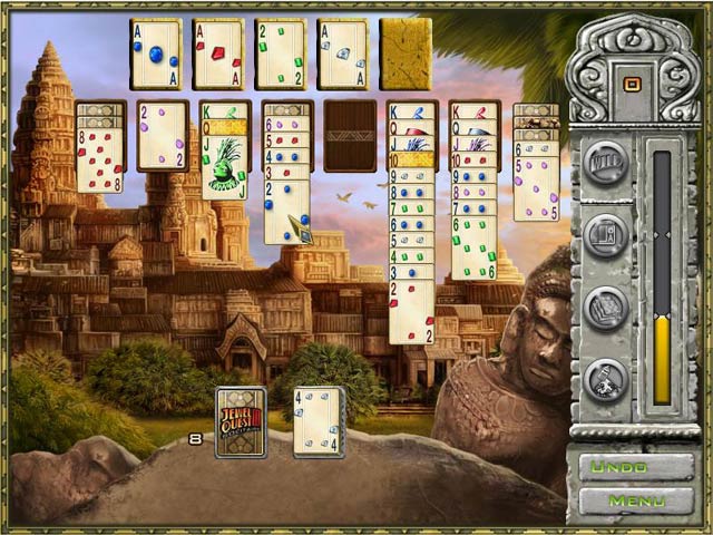 Jewel Quest Solitaire III game screenshot - 1