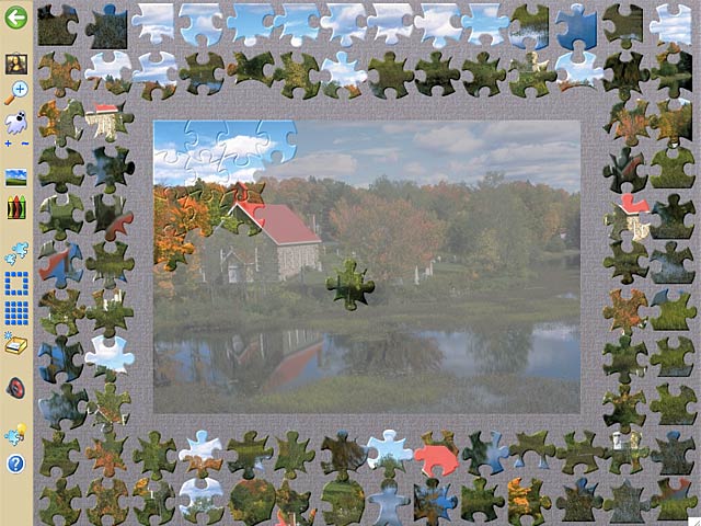 Jigsaws Galore game screenshot - 2