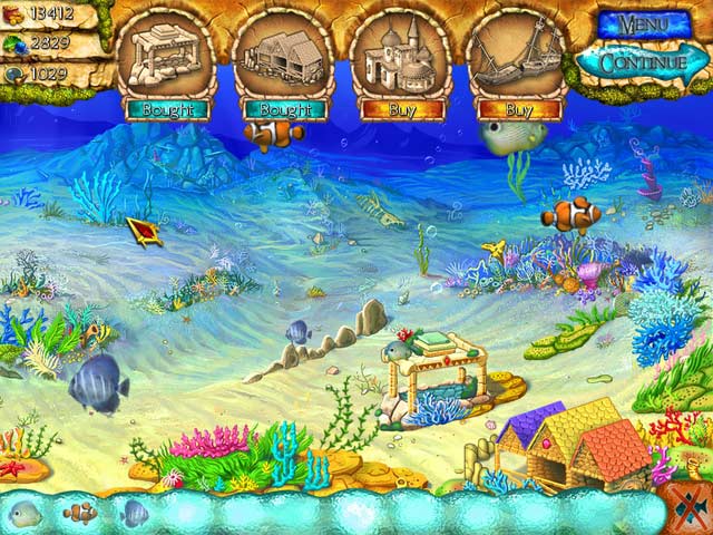 Lost in Reefs game screenshot - 2