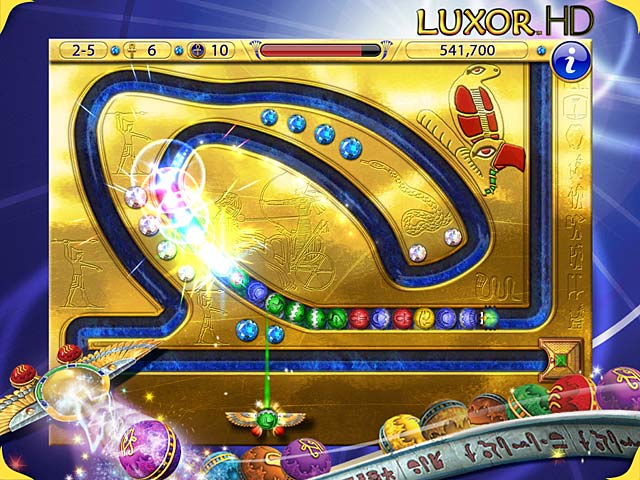 Luxor HD game screenshot - 1