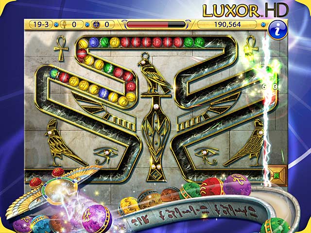 Luxor HD game screenshot - 2