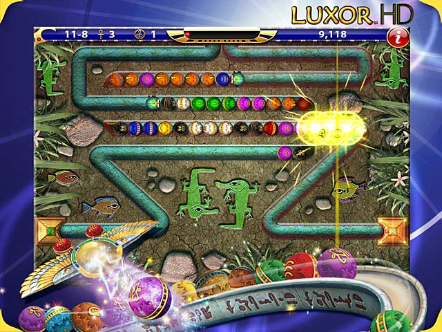 Luxor HD game screenshot - 3