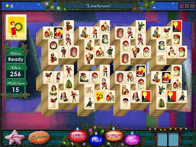 Mahjong Holidays 2006 game screenshot - 1