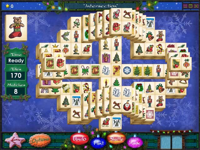 Mahjong Holidays 2006 game screenshot - 2