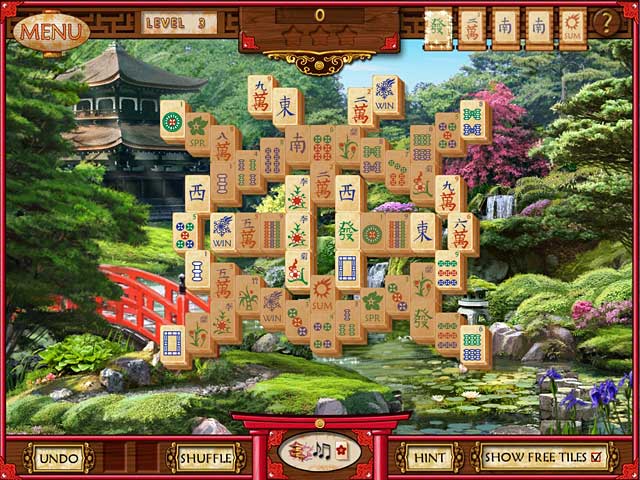 Mahjong Memoirs game screenshot - 1