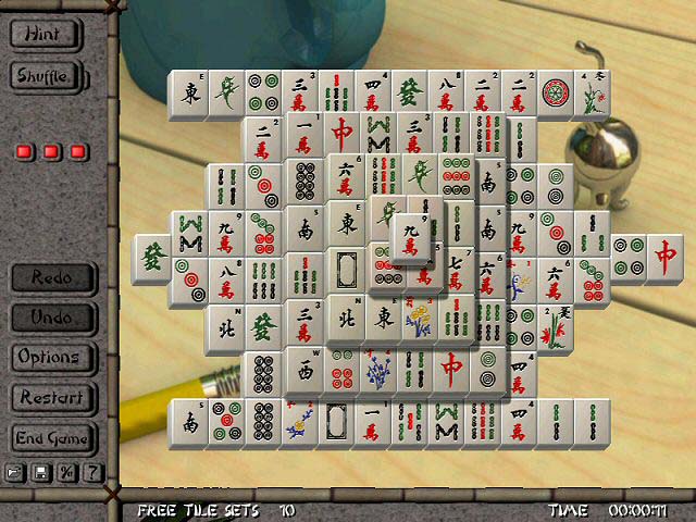 Mahjongg Variations game screenshot - 1