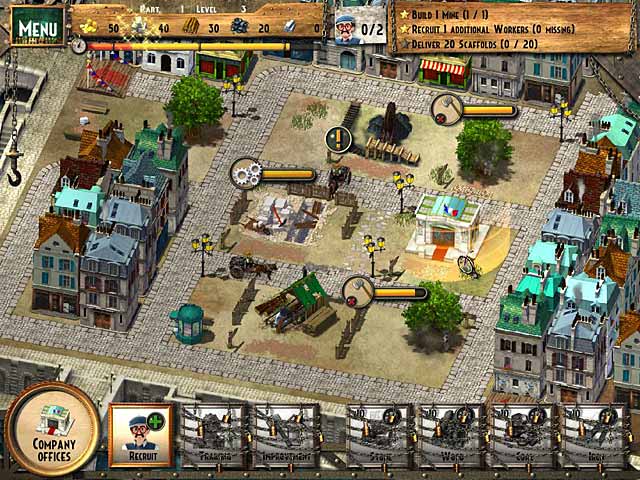 Monument Builders: Eiffel Tower game screenshot - 3