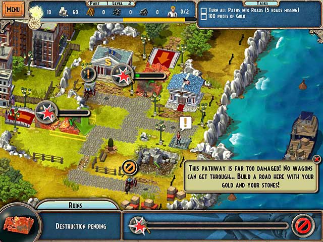 Monument Builders: Statue of Liberty game screenshot - 1