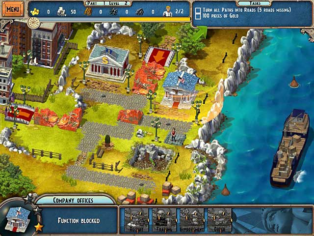 Monument Builders: Statue of Liberty game screenshot - 3
